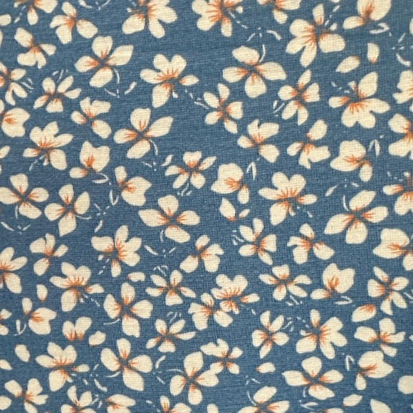 Floral Blue Maxi Dress - Picture 2 of 3